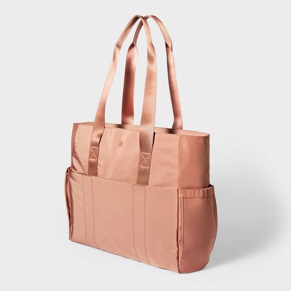 All In Motion Handbags - 14" Tote Bag - All In Motion Mocha